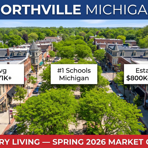 Luxury Living in Northville Michigan — Complete Market Guide Spring 2026