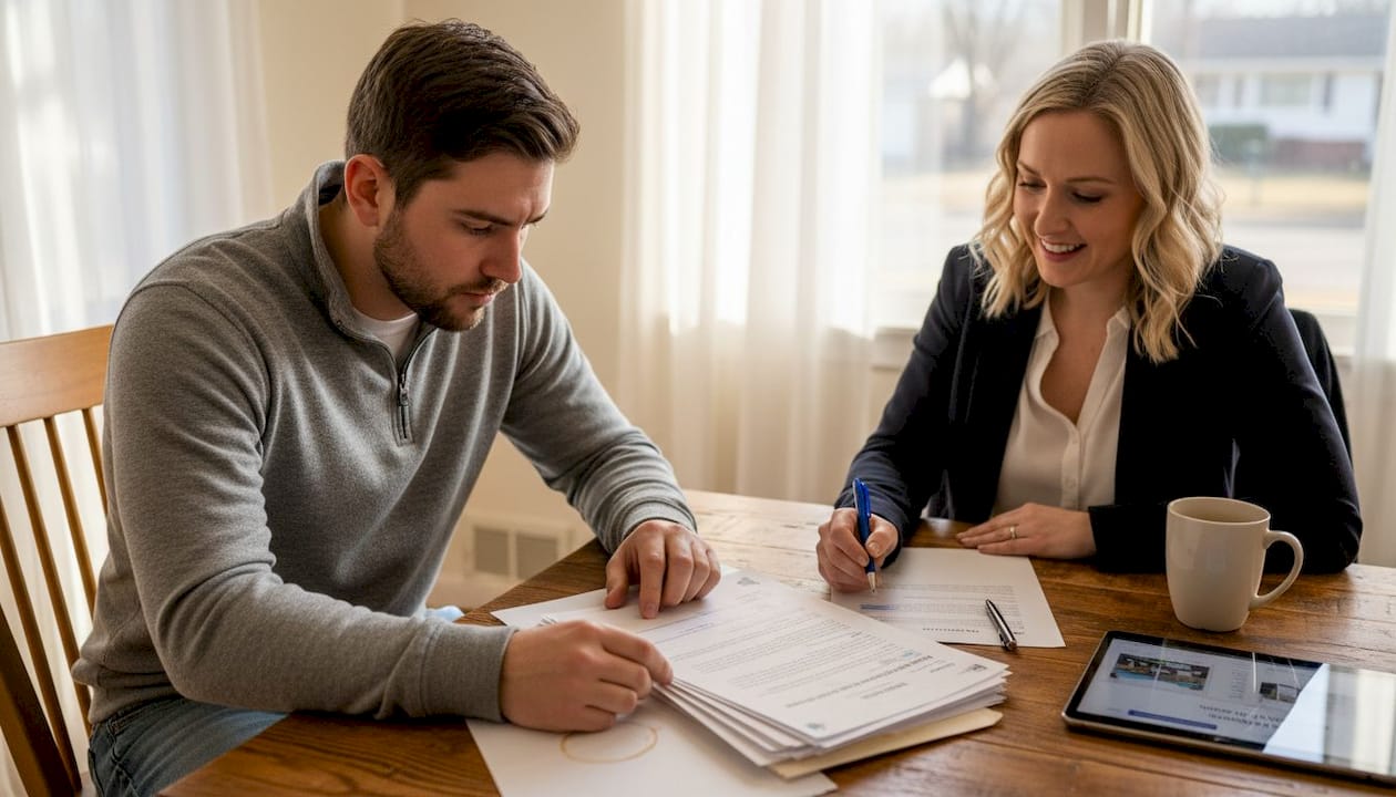 oakland-county-home-buyer-reviewing-earnest-money-deposit-documents-farmington-hills-michigan-2026