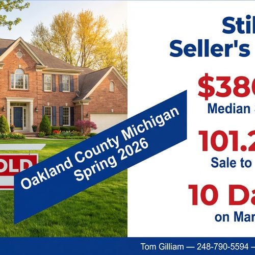 Is It Still a Good Time to Sell Your Oakland County Home in 2026? Here Is What the Data Actually Shows
