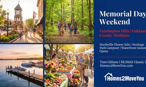 Memorial Day Weekend in Farmington Hills and Oakland …