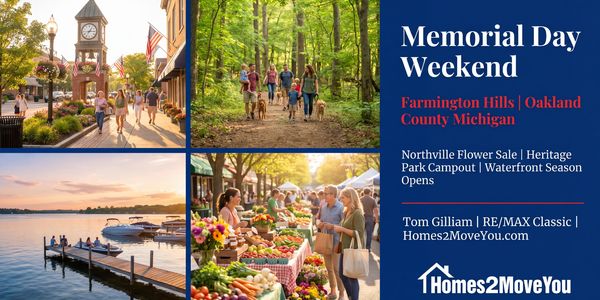 Memorial Day Weekend in Farmington Hills and Oakland &hellip;