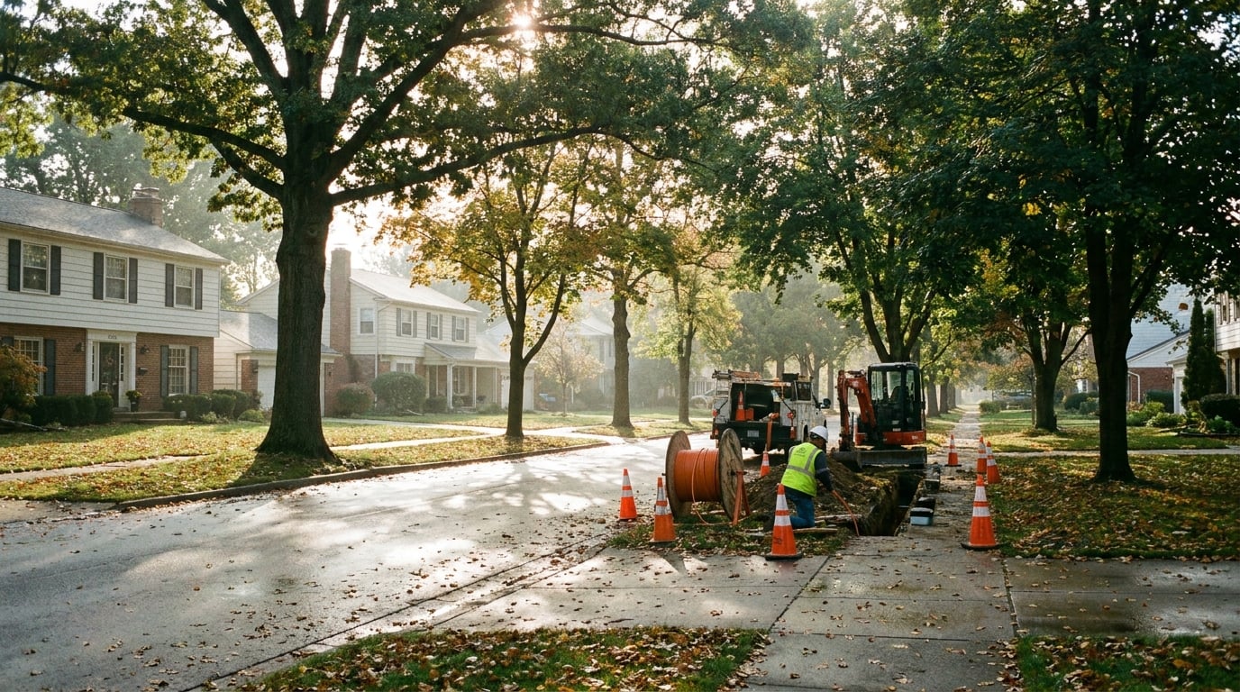 fiber-network-installation-farmington-hills-neighborhood