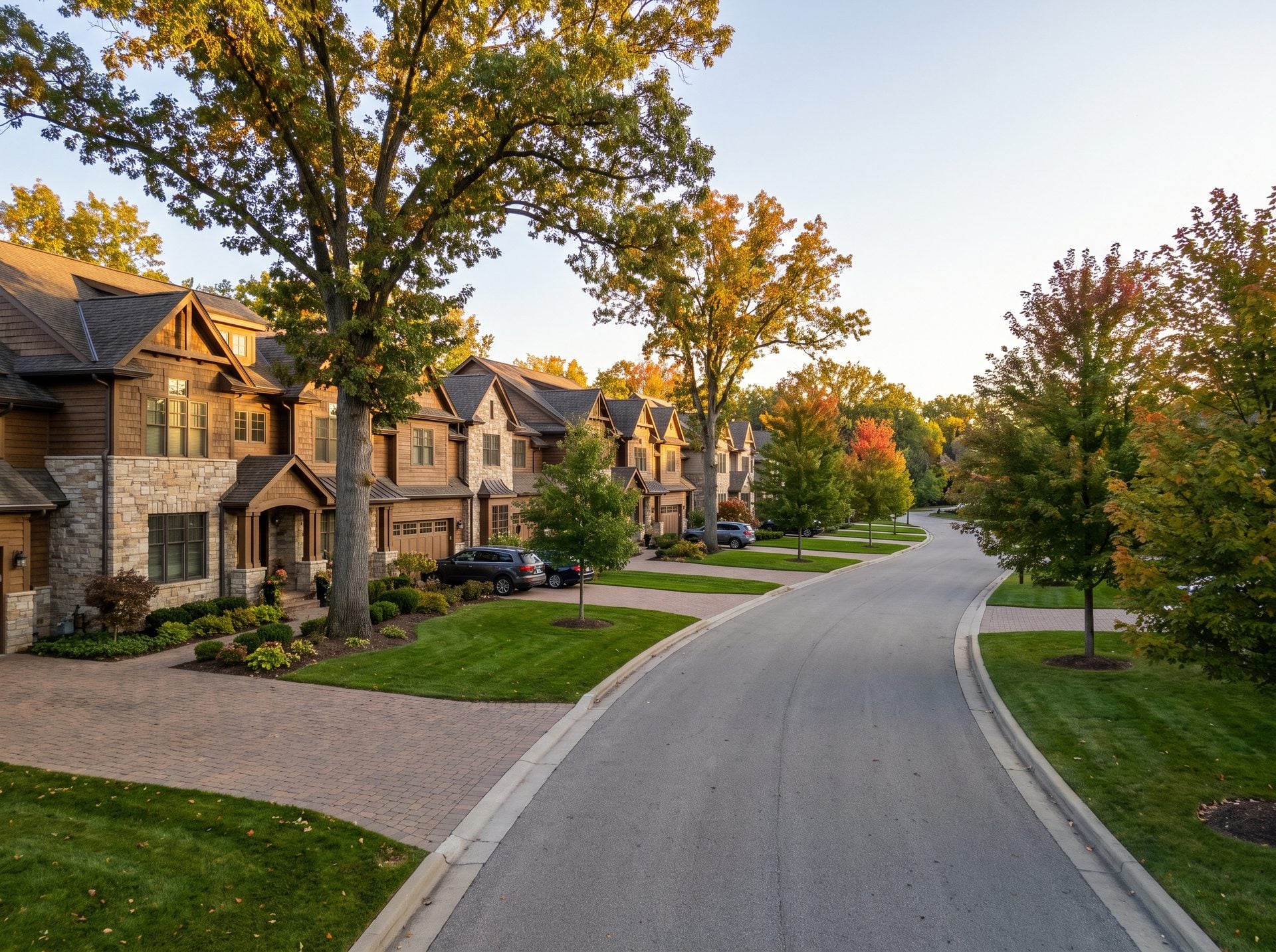 Oakland County Condo Community Street