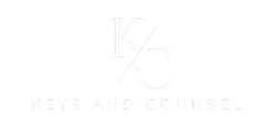 Keys and Counsel black logo transaprent