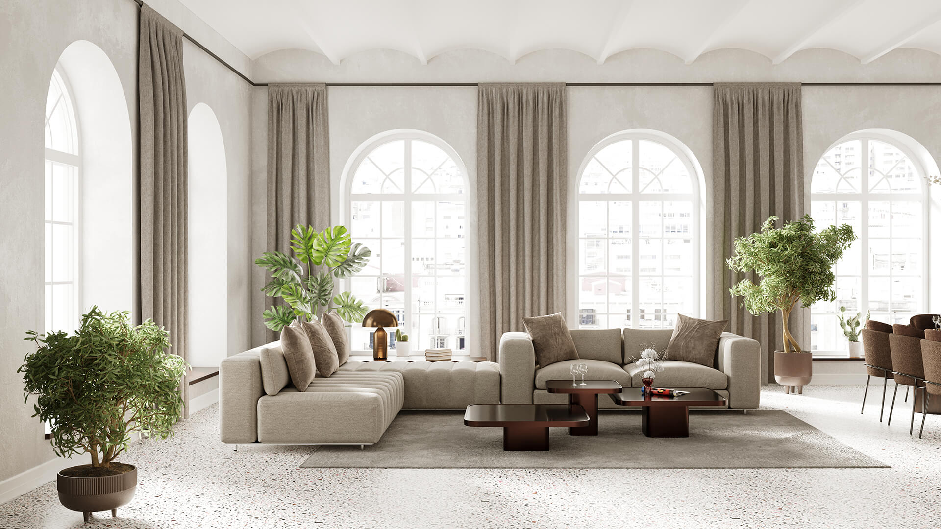 Large-living-room-with-arch-windows