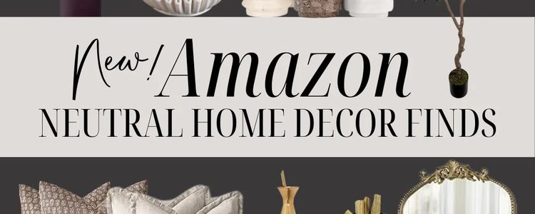 Neutral Decor Finds on a Budget