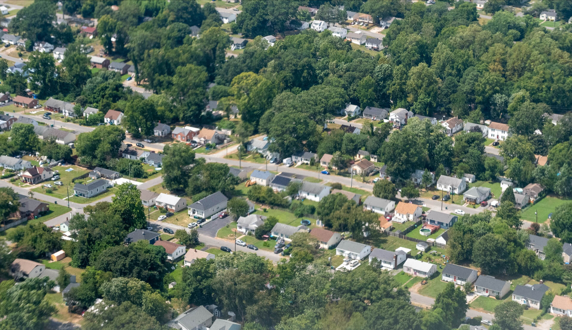 Highland Springs neighborhood of Virginia East of Richmond