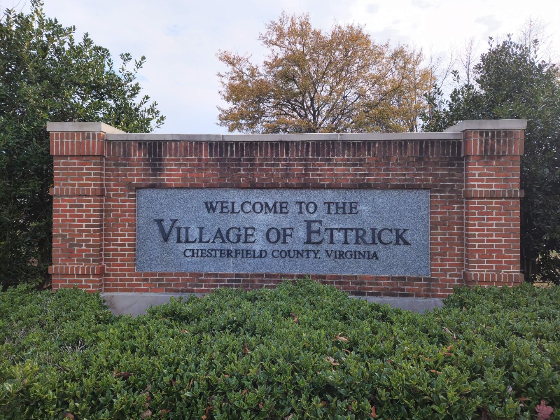 Village of Ettrick in Chesterfield County