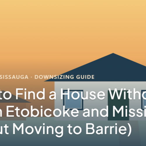 Turns Out You Don't Have to Leave Etobicoke — Just the Stairs