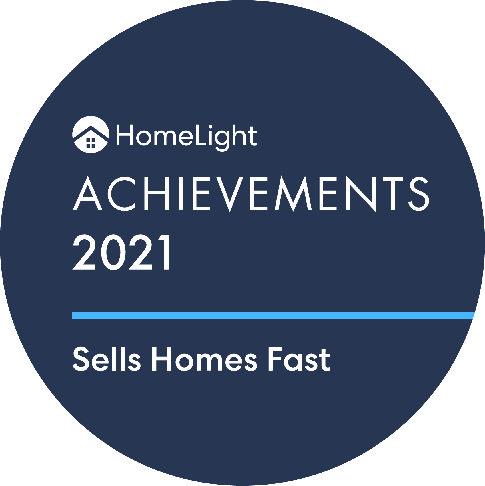 Home Light Achievements 2021 - Sells Homes Fast