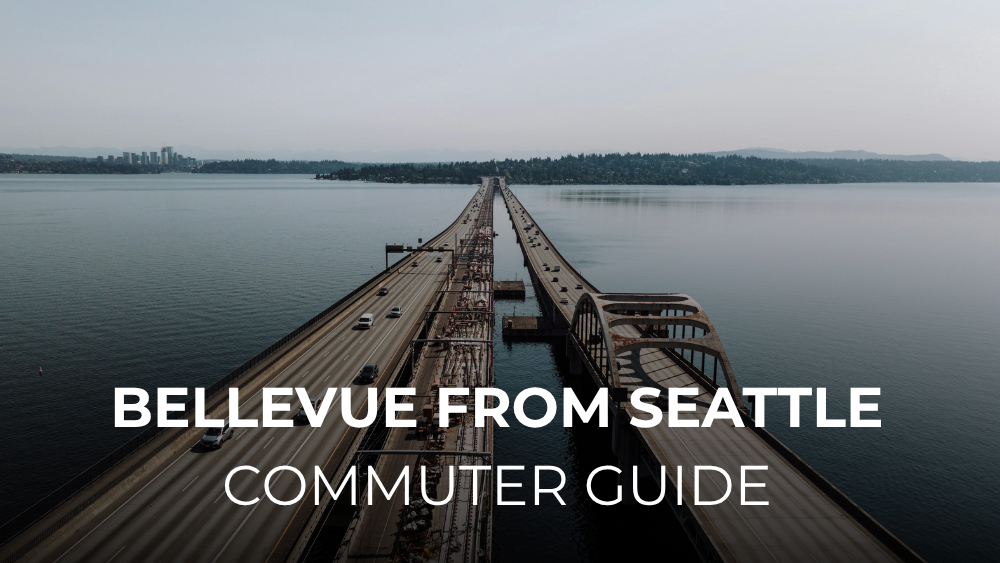 How far is Bellevue from Seattle? Distance, drive times by route and time of day, transit options, and what the commute is actually like in 2026.