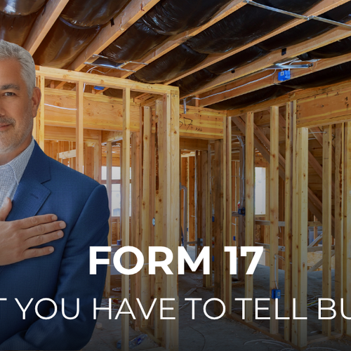 Washington's Form 17 Seller Disclosure: What You Have to Tell Buyers