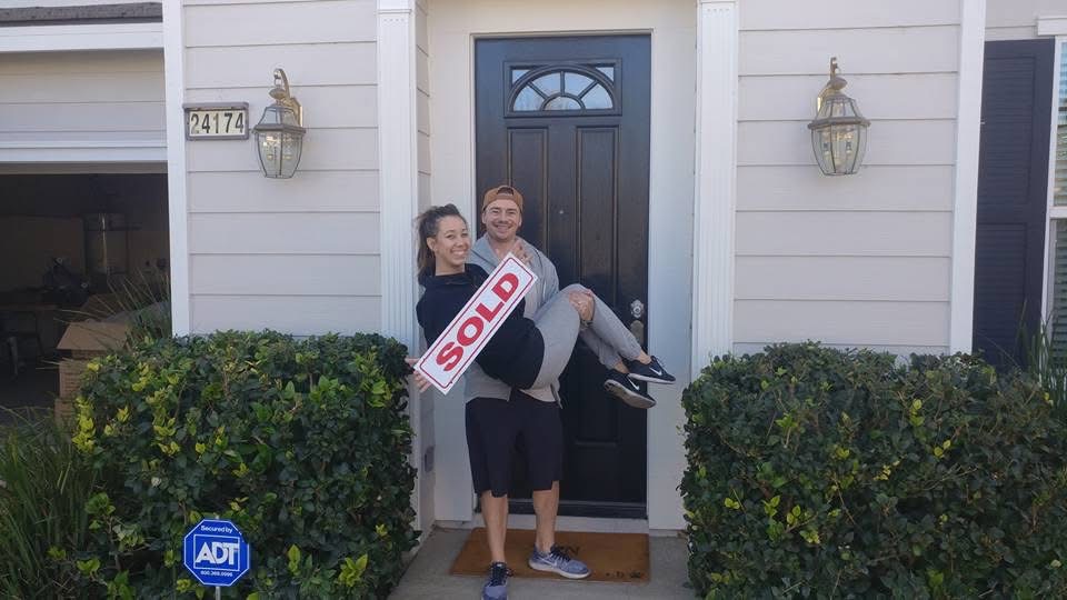 couple sold new home