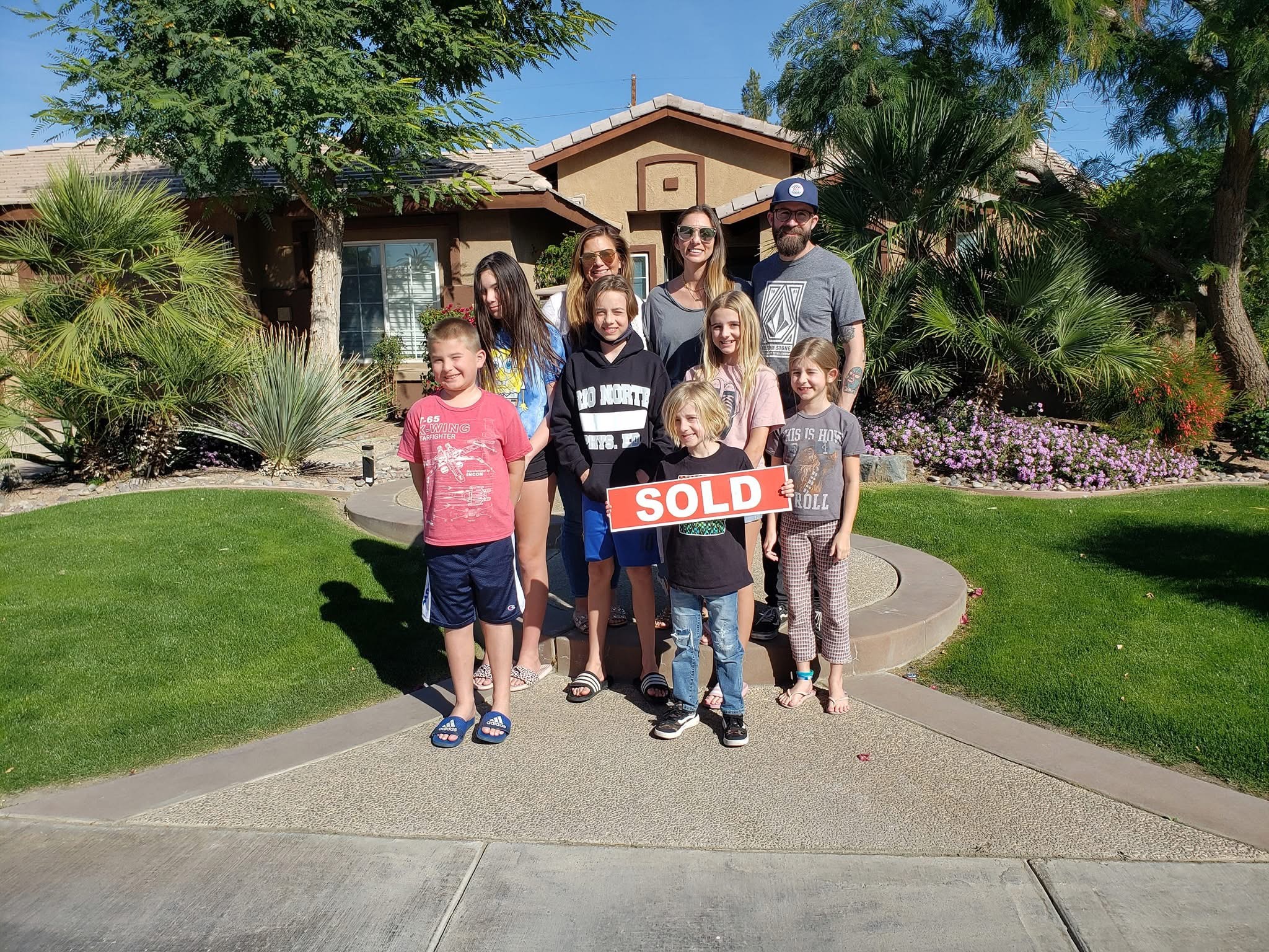 family new home sold