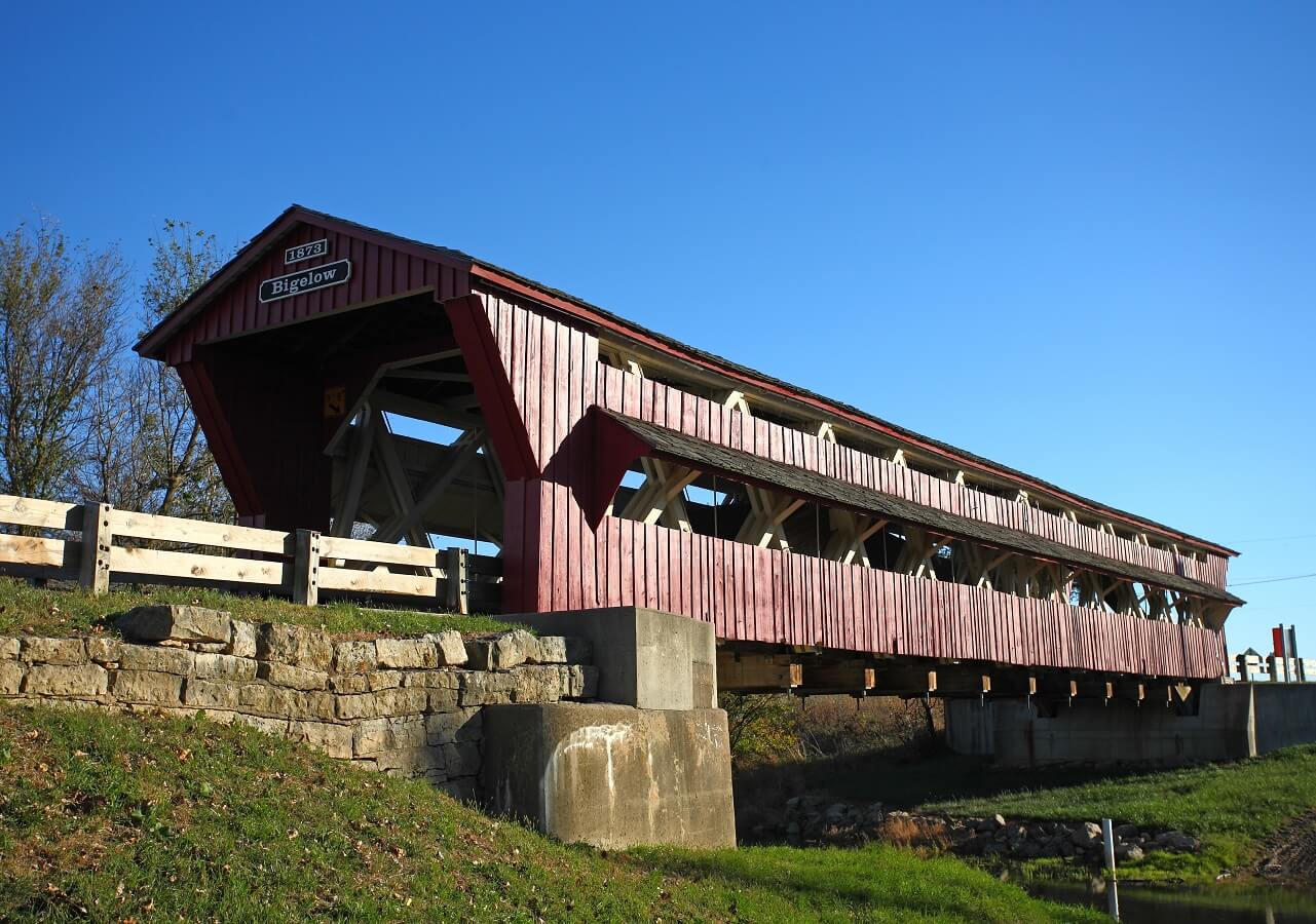 Covered Bridge near Plain City, Ohio