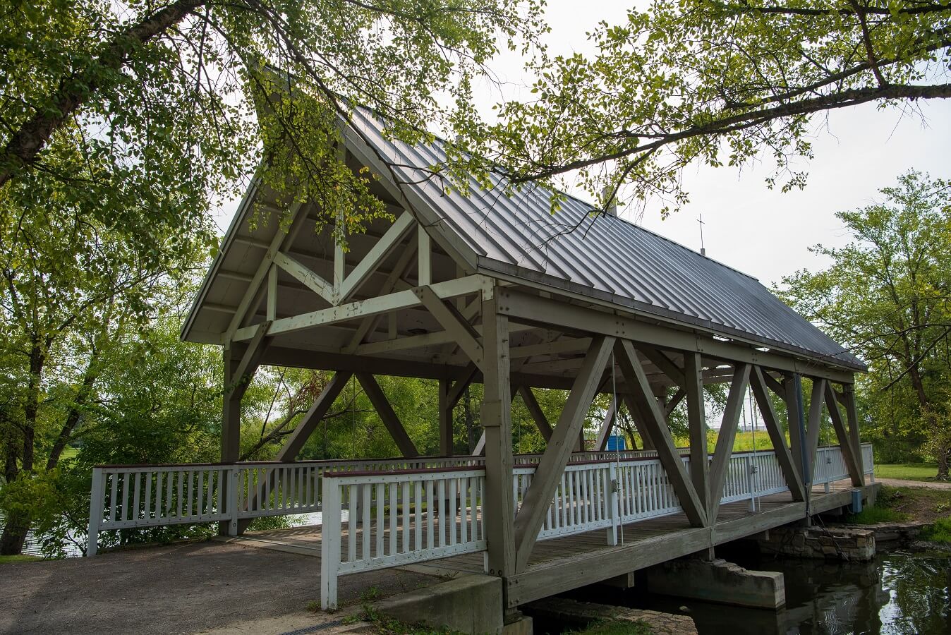 Homestead Covered Bridge at the Metro Park
