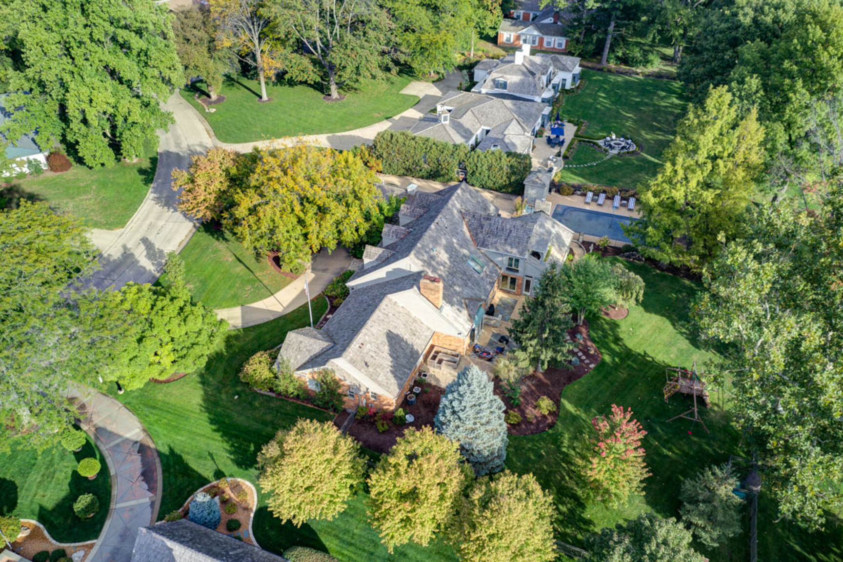 Aerial Photo of the house