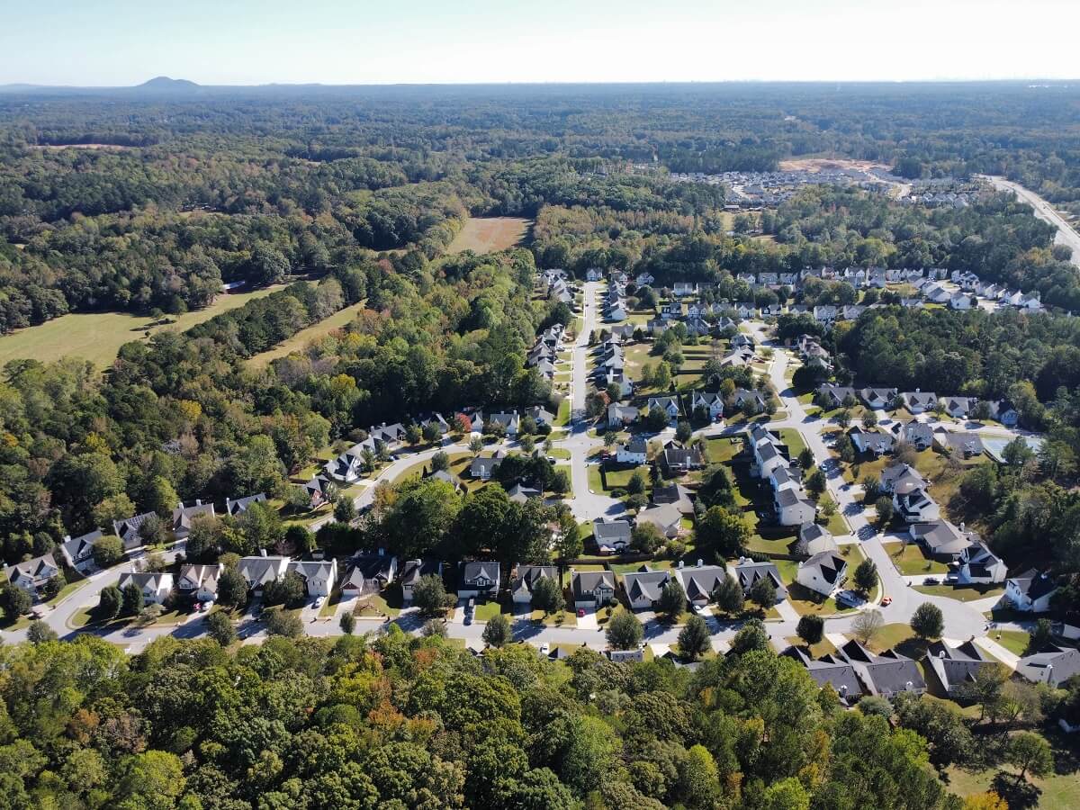 Dallas Georgia Subdivision Amazing View