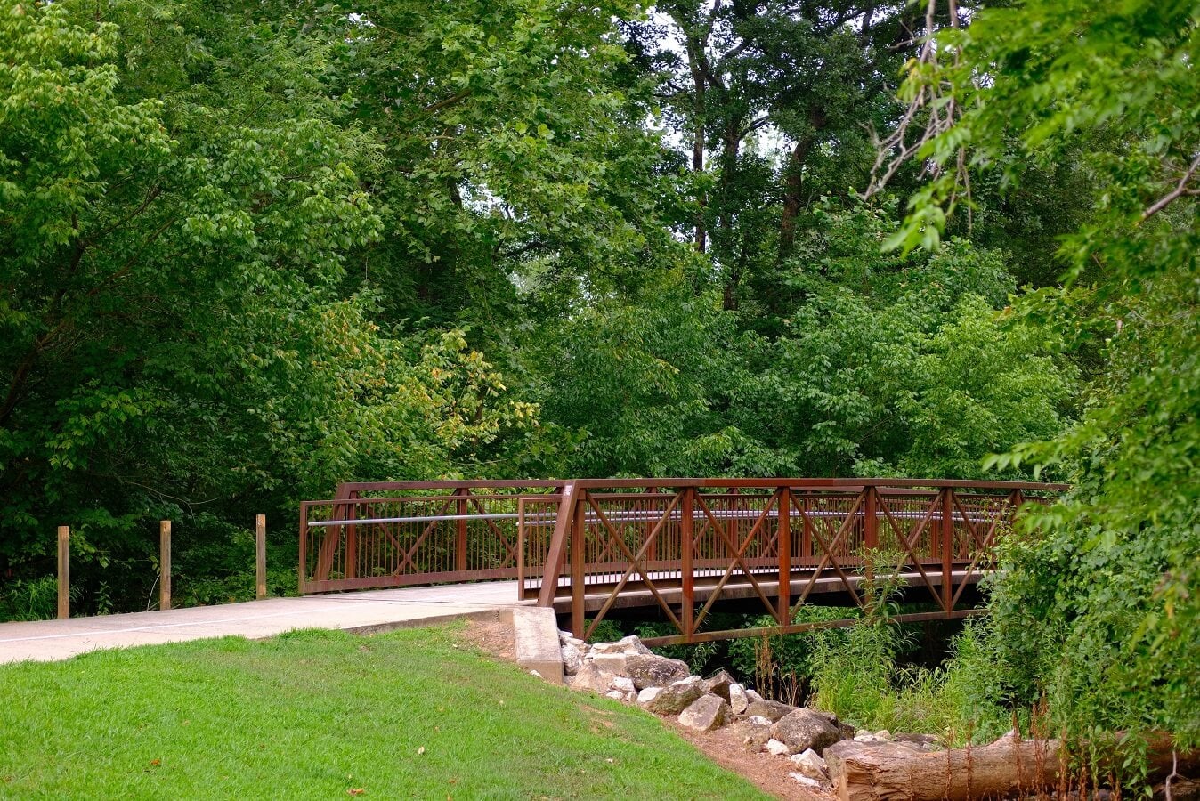 Scenes Along the Greeway Walking Trail in Forsyth County Georgia