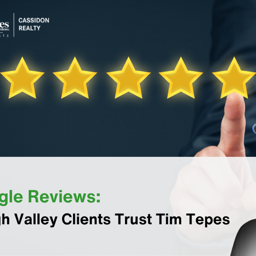 296 Google Reviews: Why Lehigh Valley Clients Trust Tim Tepes