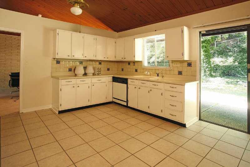 wall, red-wood Tongue and Groove ceilings and clerestory windows!