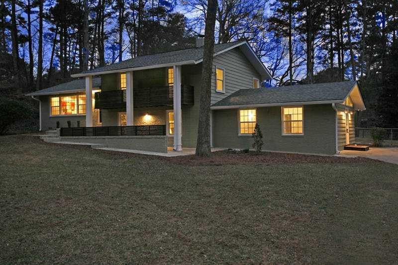 #Northcrestmodern, #midcenturymodernhomes, , Northcrest renovation, best realtor for Mid=Century modern homes, #modernatlanta 