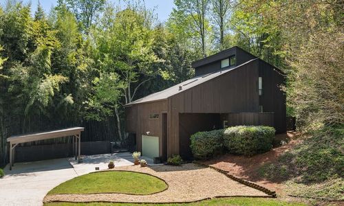 MODERN ZEN in Dunwoody, GA - with secret bamboo garden