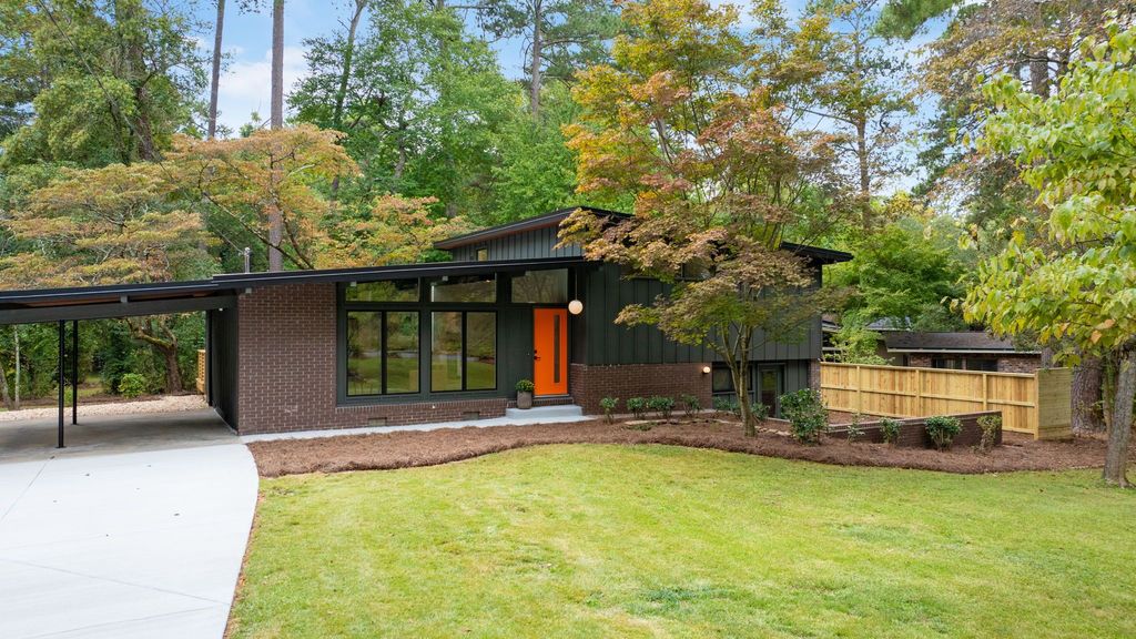 mid century modern homes, MCM homes in Atlanta, #midcenturymodern