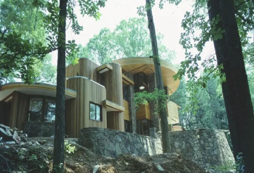 unique homes Atlanta, Robert Green Architect, #midcenturymodernhomes