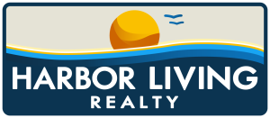 RECTANGLE HARBOR LIVING STICKER