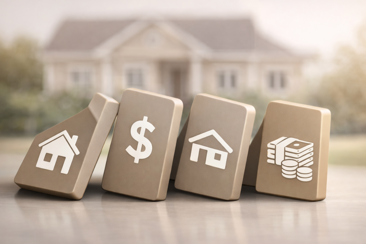 Financial Downsizing Domino Blog Post Cover