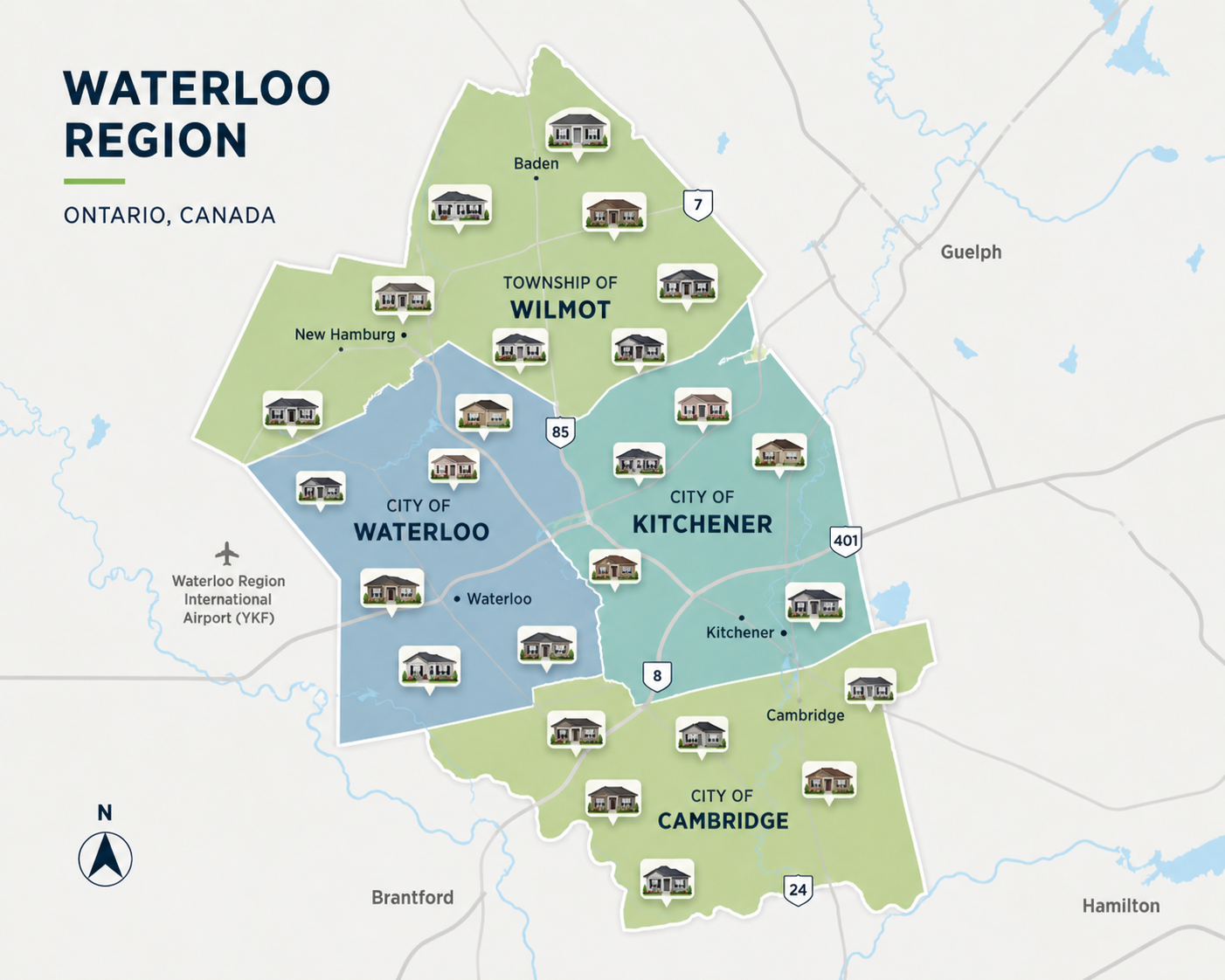 Bungalow listings in the Waterloo Region
