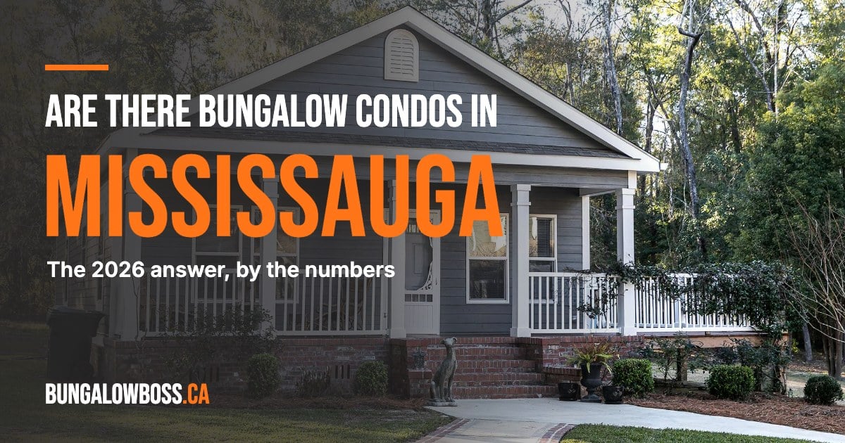 Bungalow condos in Mississauga, Ontario - BungalowBoss.ca