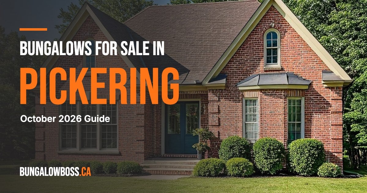 Bungalows for sale in Pickering, Ontario - BungalowBoss.ca