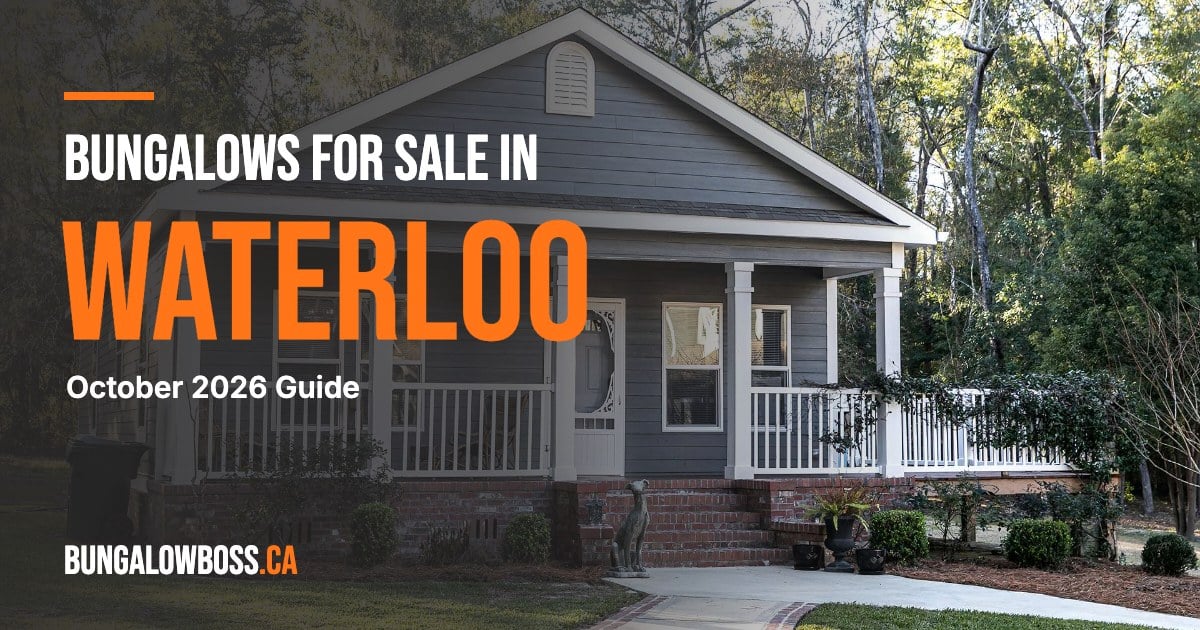 Bungalows for sale in Waterloo, Ontario - BungalowBoss.ca