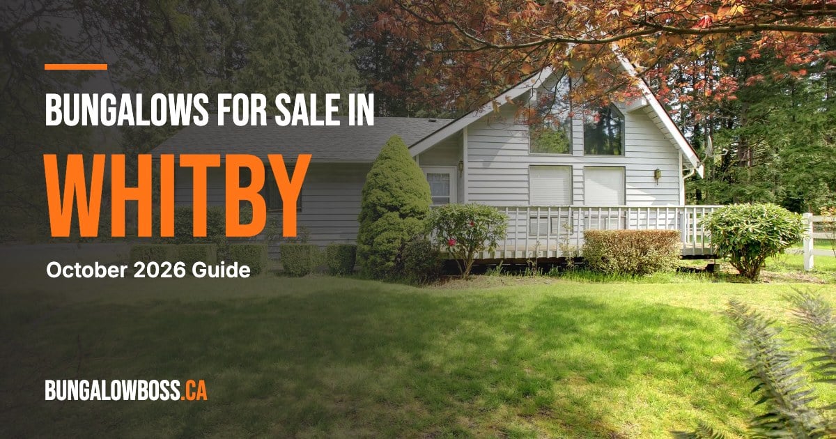 Bungalows for sale in Whitby, Ontario - BungalowBoss.ca