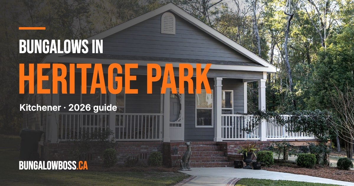 Bungalows in Heritage Park, Kitchener, Ontario - BungalowBoss.ca