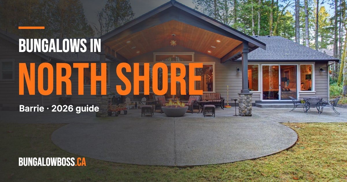 Bungalows in North Shore, Barrie, Ontario - BungalowBoss.ca