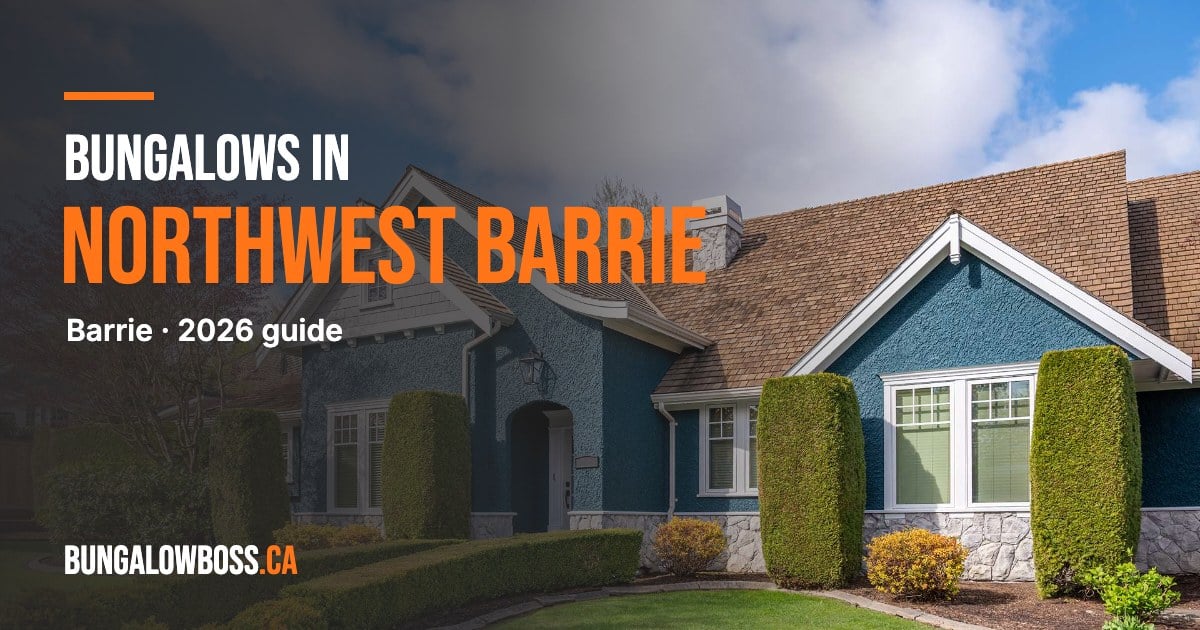 Bungalows in Northwest Barrie, Barrie, Ontario - BungalowBoss.ca
