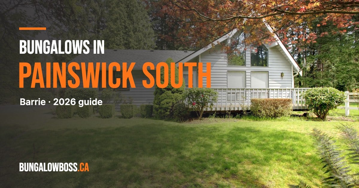 Bungalows in Painswick South, Barrie, Ontario - BungalowBoss.ca