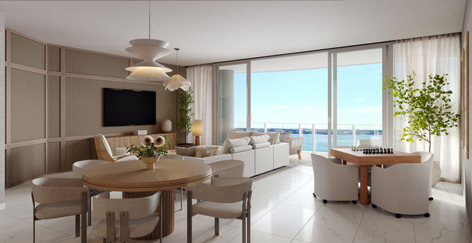 Viceroy Residence 6A Living Room