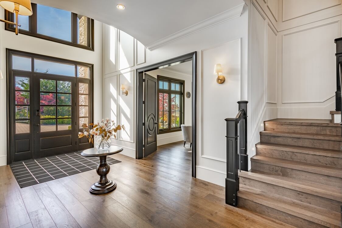 elegant entry hall foyer