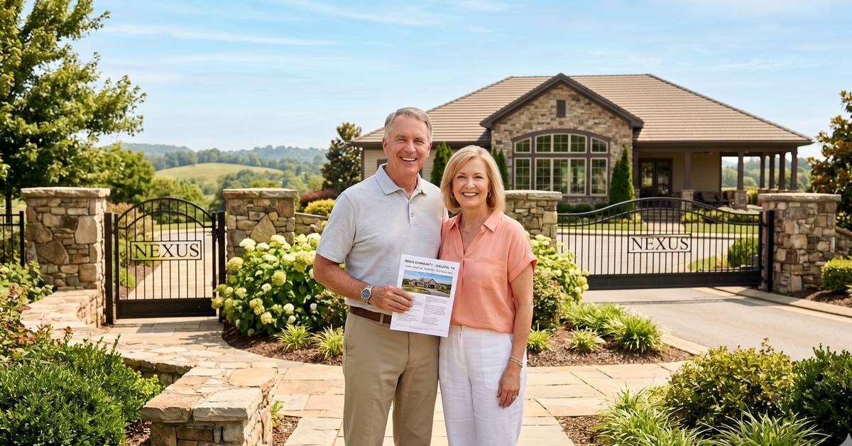 55+ Communities in Gallatin TN Nexus Nexus South and Lenox Place Prices and 2026 Market Data