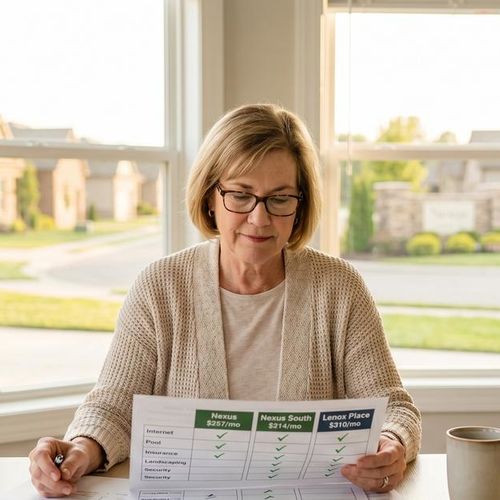 HOA Fees in Gallatin TN 55+ Communities: What You Are Actually Paying For