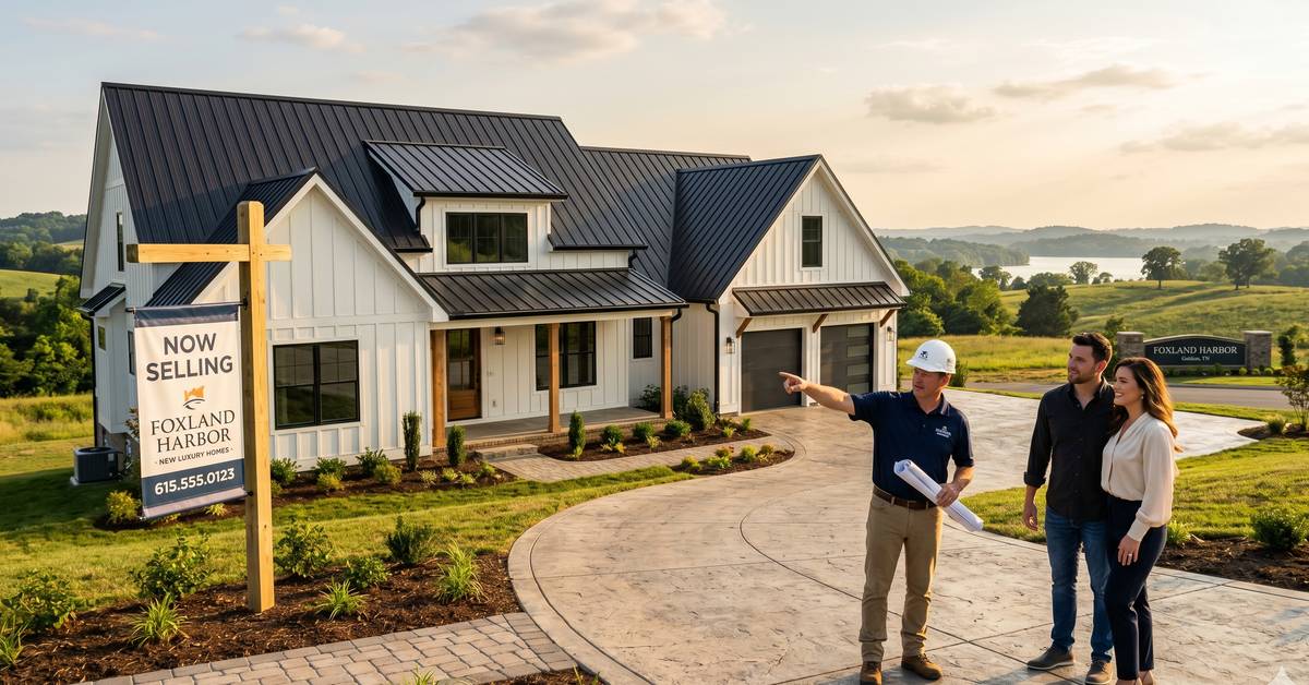New Construction Luxury Homes in Gallatin TN The Builders, the Communities, and the Price Premiums