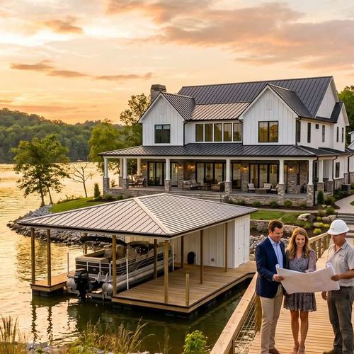 New Construction Waterfront Homes on Old Hickory Lake in Gallatin TN: Fairvue Plantation and What the Closed Sales Show