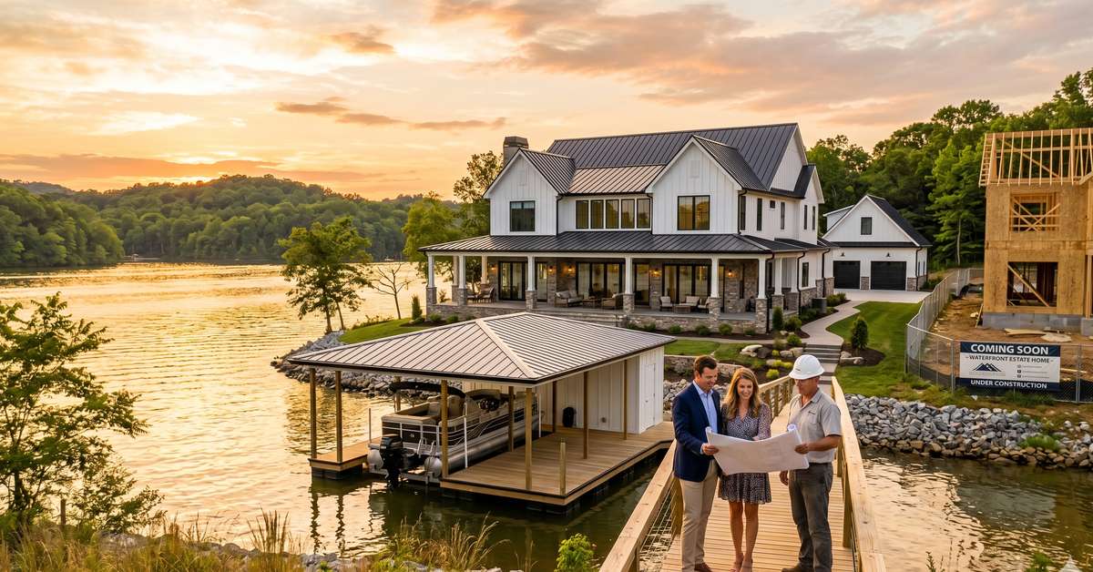 New Construction Waterfront Homes on Old Hickory Lake What Is Actually Being Built in 2026