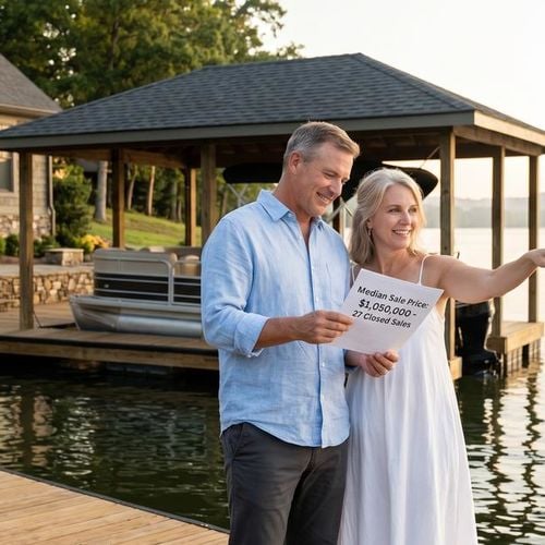 Old Hickory Lake Waterfront Homes in Gallatin TN: 27 Closed Sales, Median $1,050,000, 2026 Data