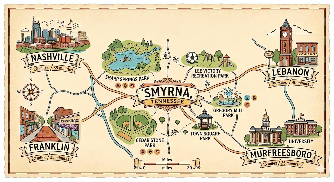 Smyrna Map