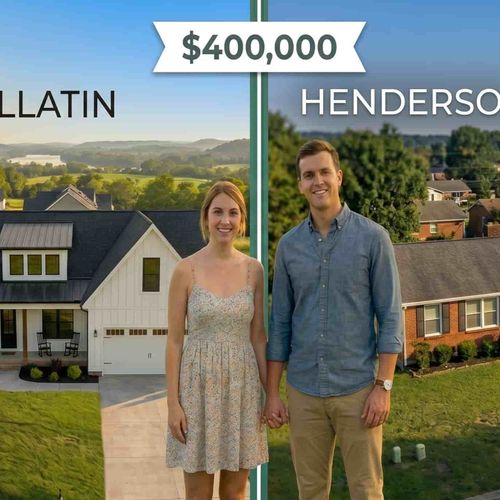 Why the Same $400,000 Budget Goes Further in Gallatin Than Hendersonville Right Now